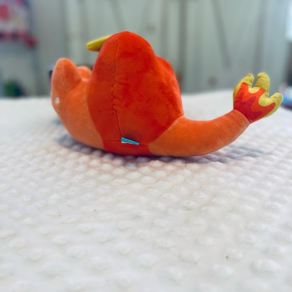 Manhattan Toy Company Orange Snail Apple plush Morphies Snappafire - Picture 3 of 9